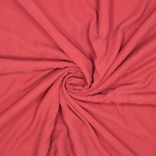 Cupro touch twill rood