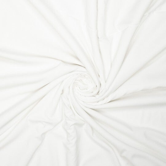 Viscose twill wit