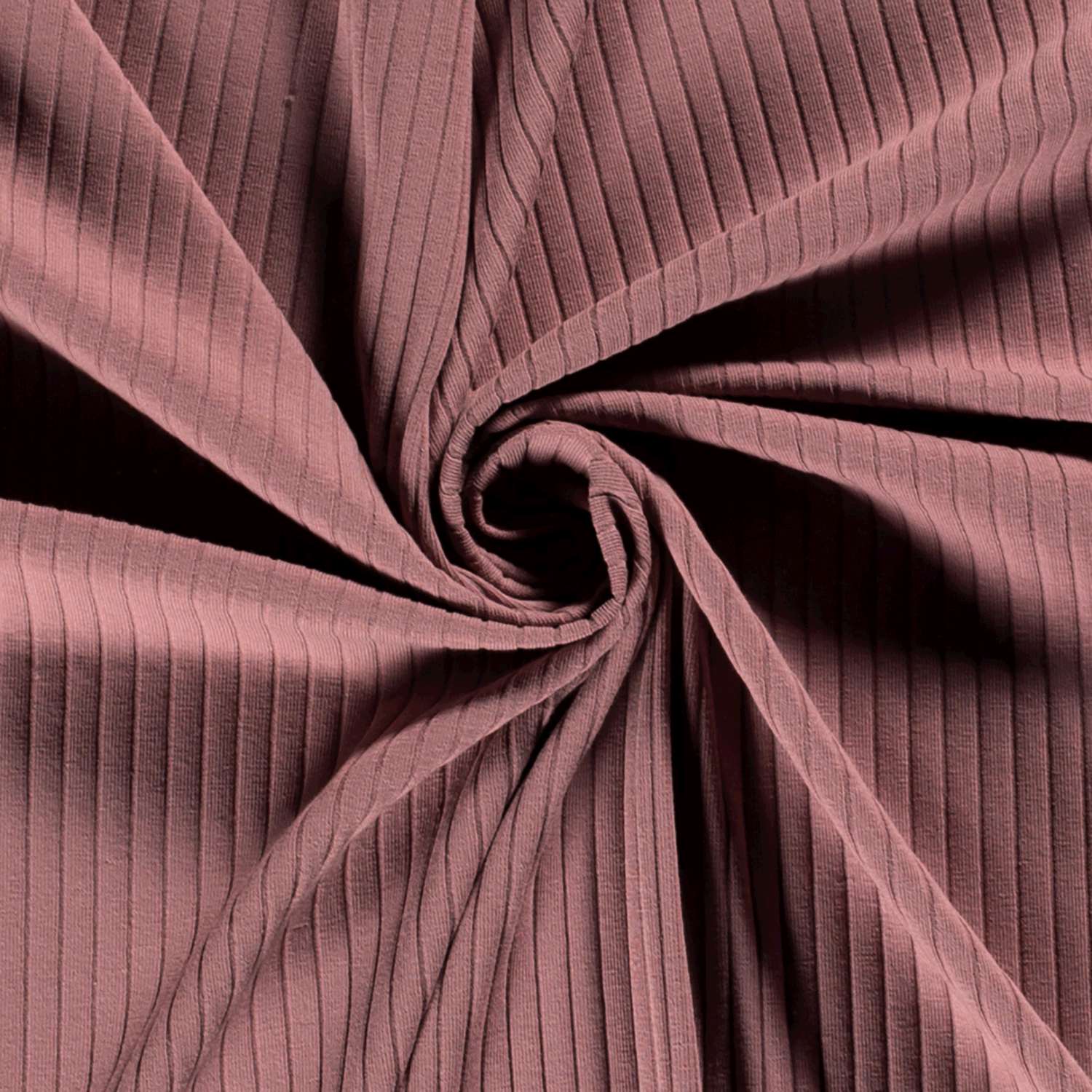 Rib jersey mauve