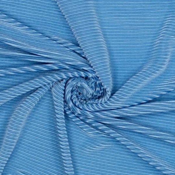 Plissé Blauw