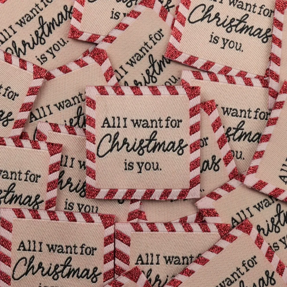 Bohin label - All I want for Christmas