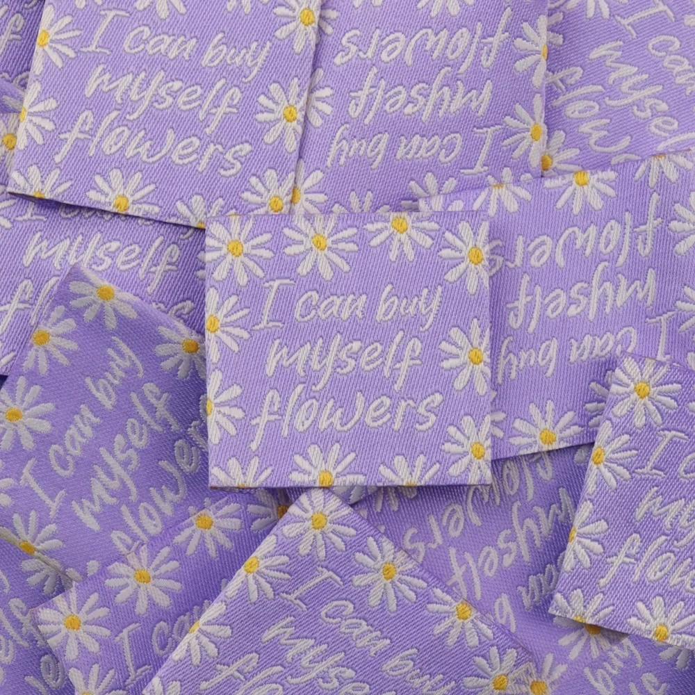 Bohin label - I can buy myself flowers