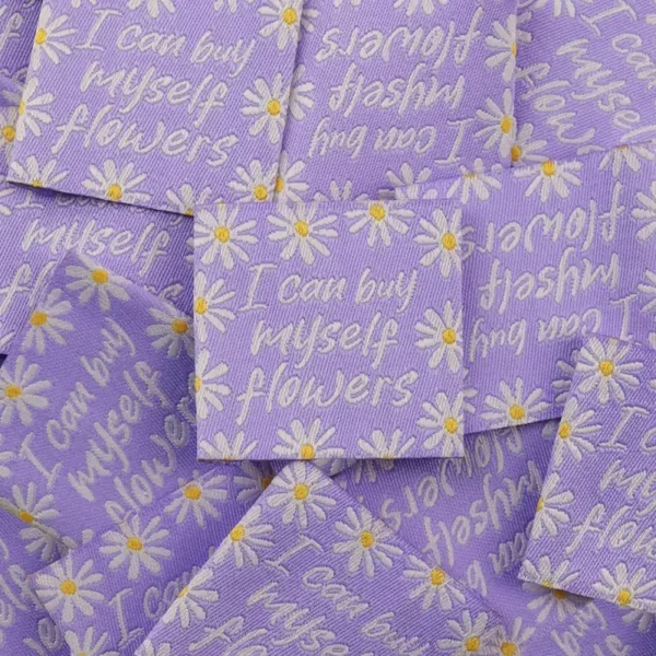 Bohin label - I can buy myself flowers