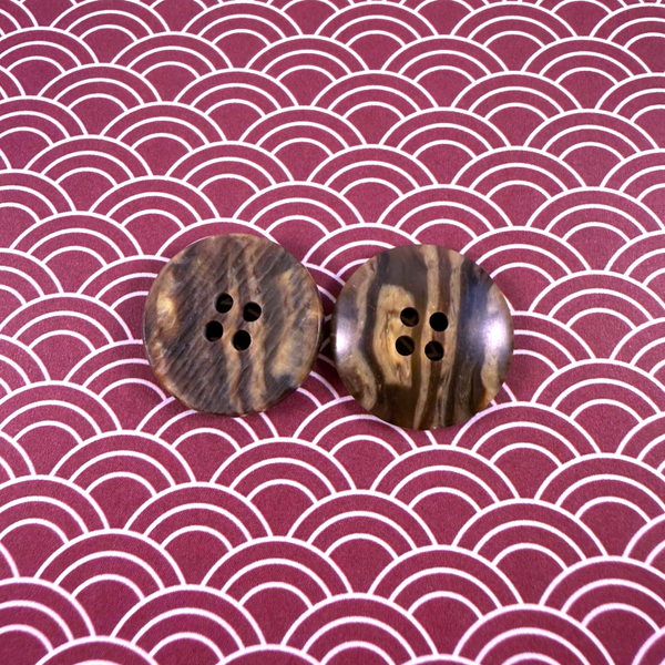 Knoop bruin zebra