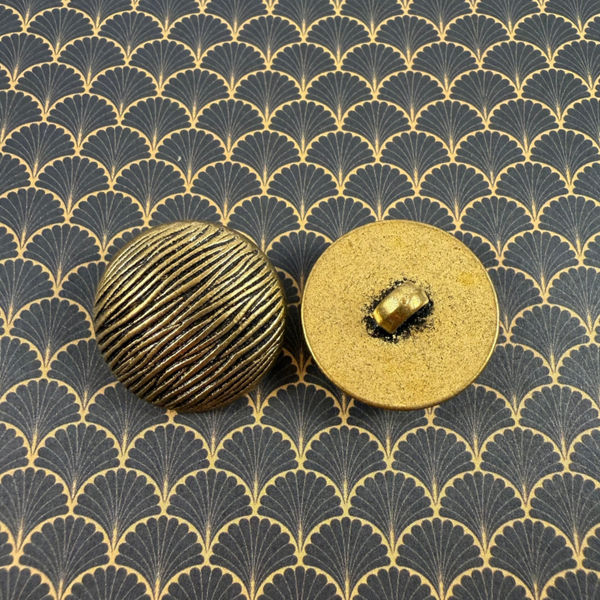 Knoop goud gestreept
