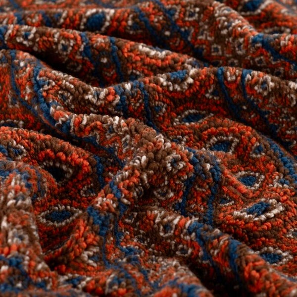 Teddy Jacquard Geometrisch