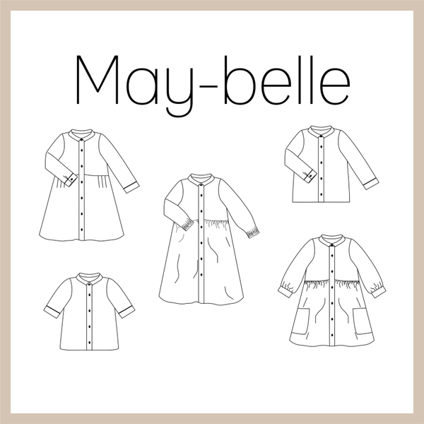 Iris May - Maybelle blouse, overhemd en jurk DAMES