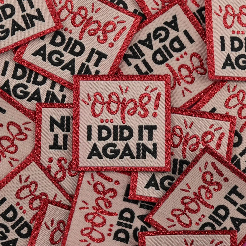 Bohin label - Oops I did it again