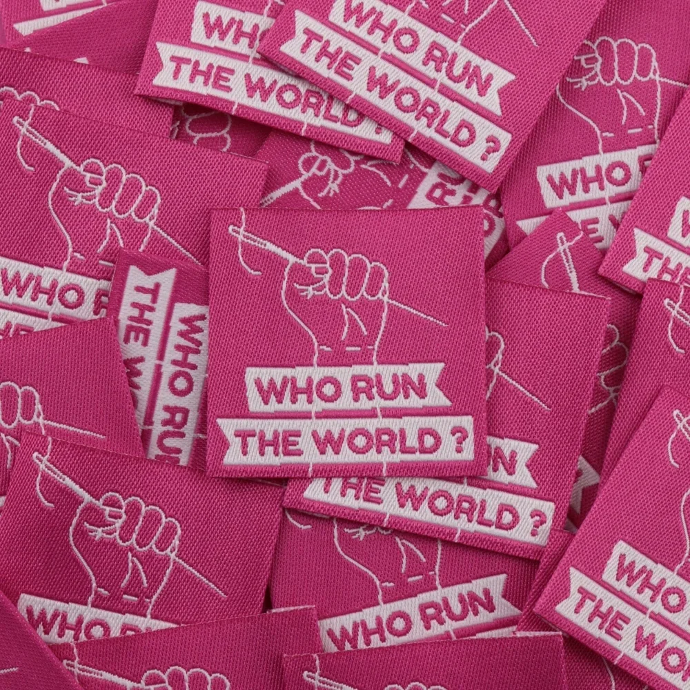Bohin label - Who run the world