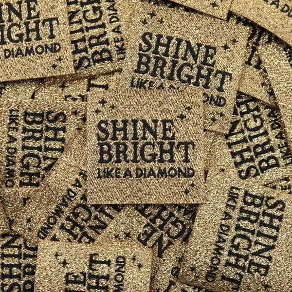 Bohin label - Shine bright