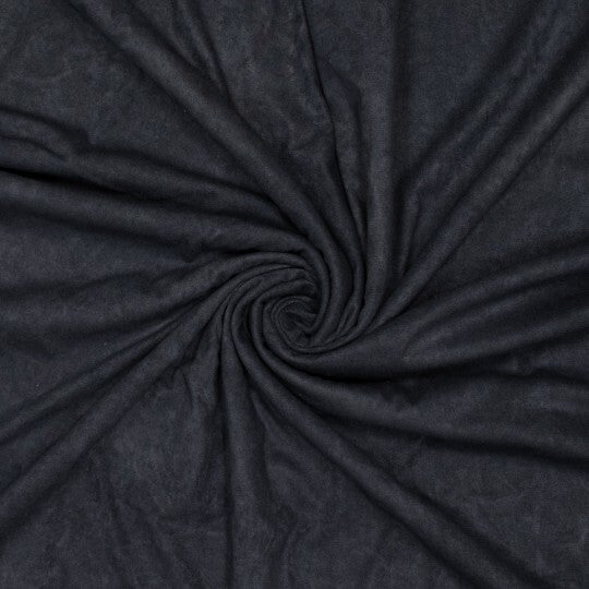 Suedine donkerblauw