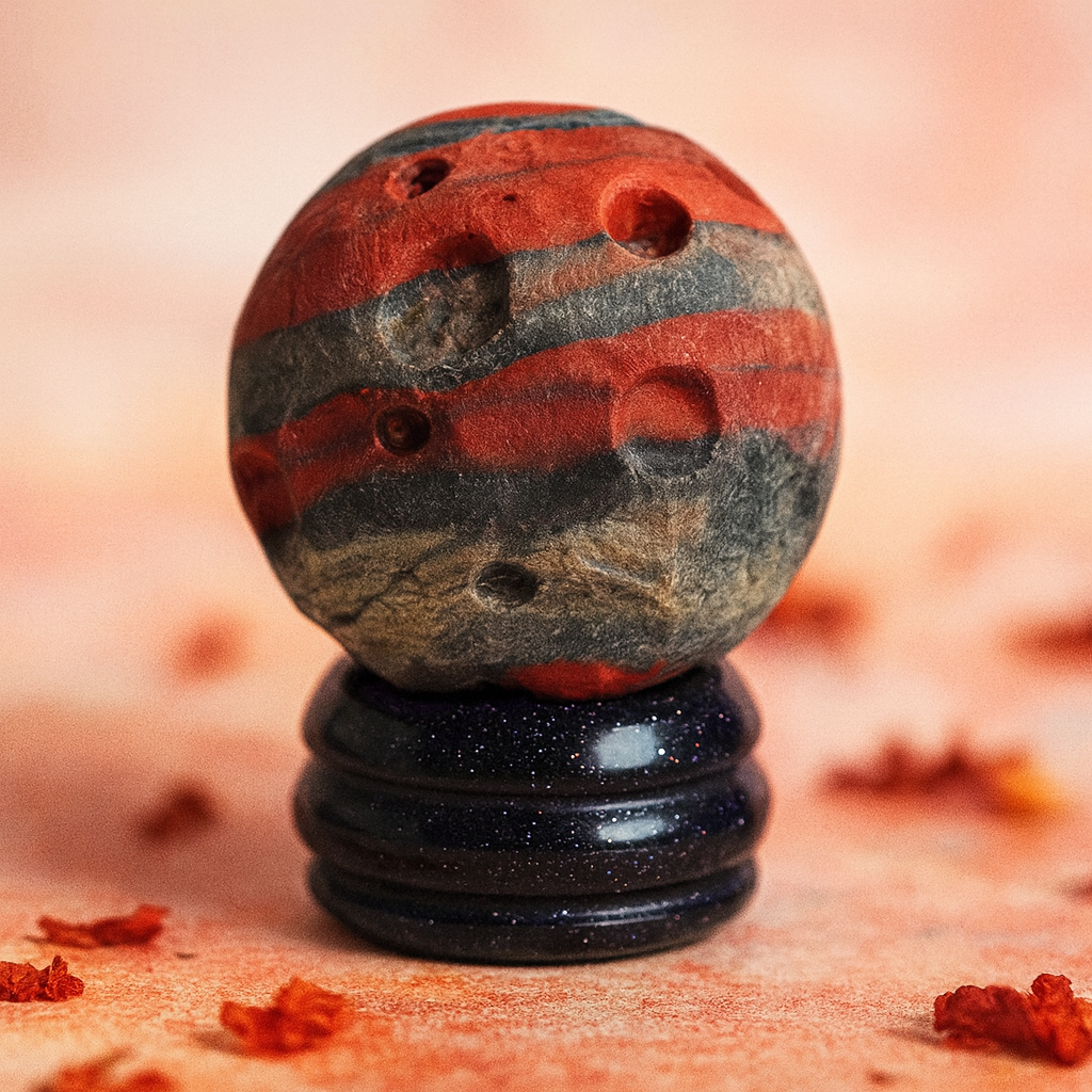 ❤️ Mars Rode Jaspis – Planeet van Kracht op Goldstone Basis