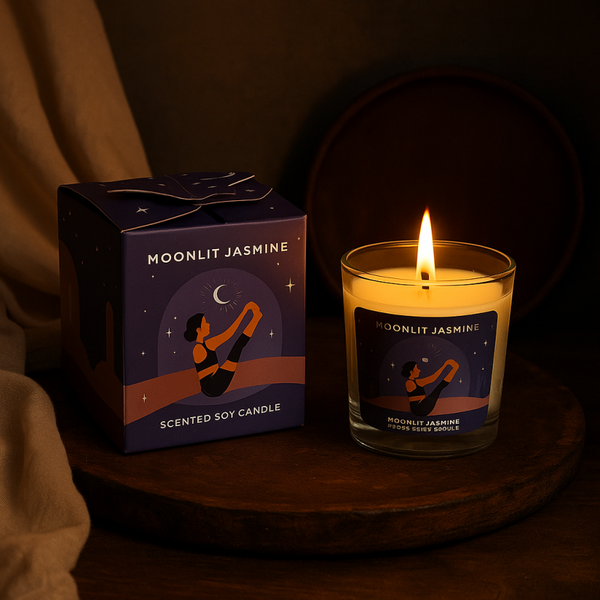 🌙 Moonshine Yoga Sojawaskaars – Moonlit Jasmine
