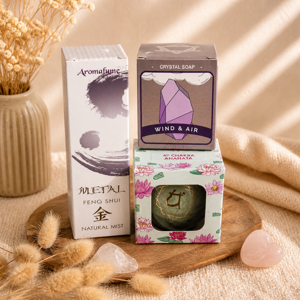 Spirituele Cadeauset – Rust, Balans & Luchtige Energie 🌿