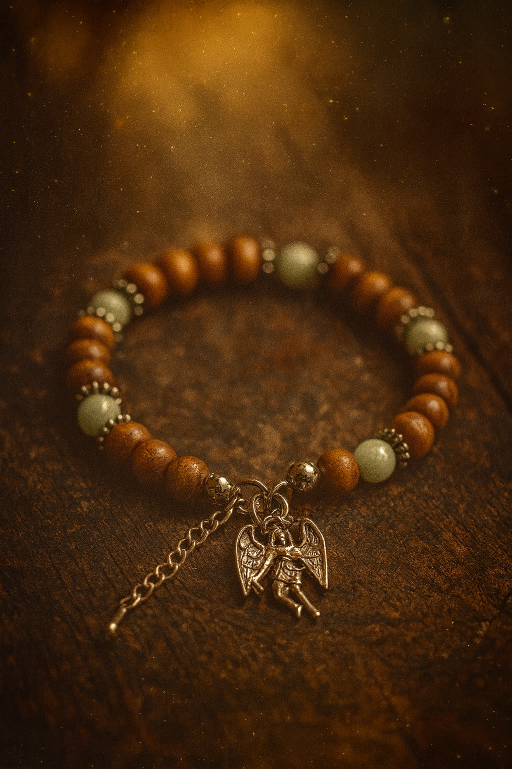 Engelen Armband – Aquamarijn & Aartsengel Michaël