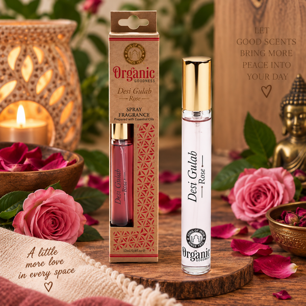Organic Goodness Geurspray – Desi Gulab Roos