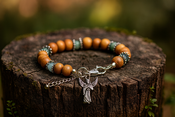 Engelen Armband – Groene Aventurijn & Aartsengel Raphaël