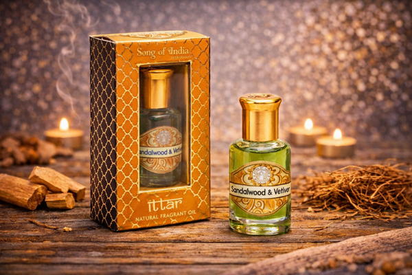 Ayurvedische Geurolie – Sandalwood & Vetiver