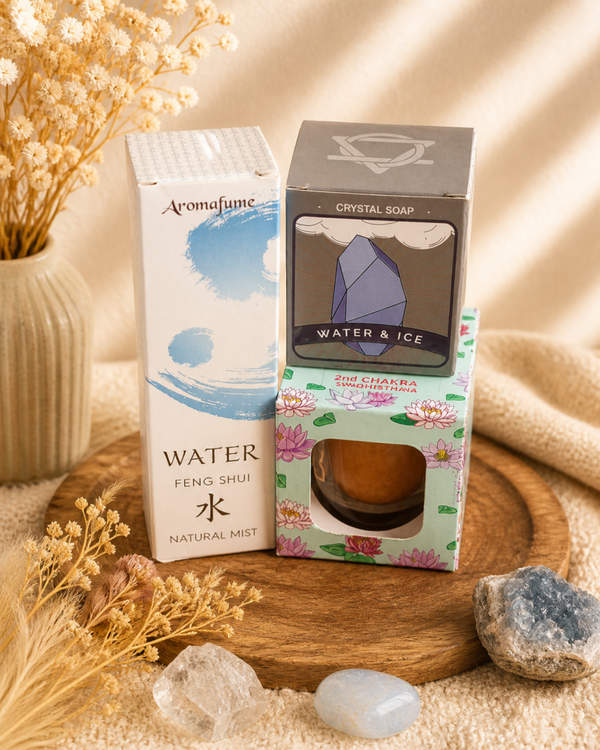 Spirituele Cadeauset Water Element – Rust, Emotionele Balans & Flow