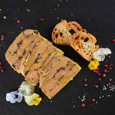 Foie Gras Canard au Torchon TRUFFE 10% (frais mi-cuit/ 300g) - Andignac