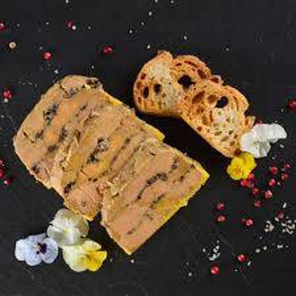 Foie Gras Canard au Torchon TRUFFE 10% (frais mi-cuit/ 150g) - Andignac
