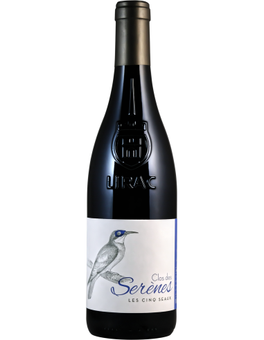 Rouge Lirac Cinq Clos des Serènes 2021-  Rhône