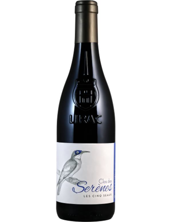 Rouge Lirac Cinq Clos des Serènes 2021-  Rhône