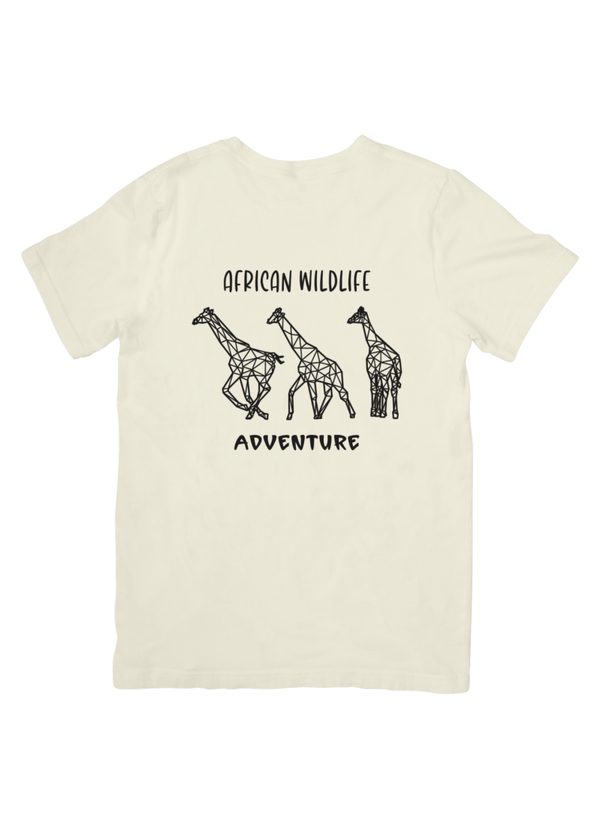 Kids Africa Wildlife Giraffe Adventure T-Shirt