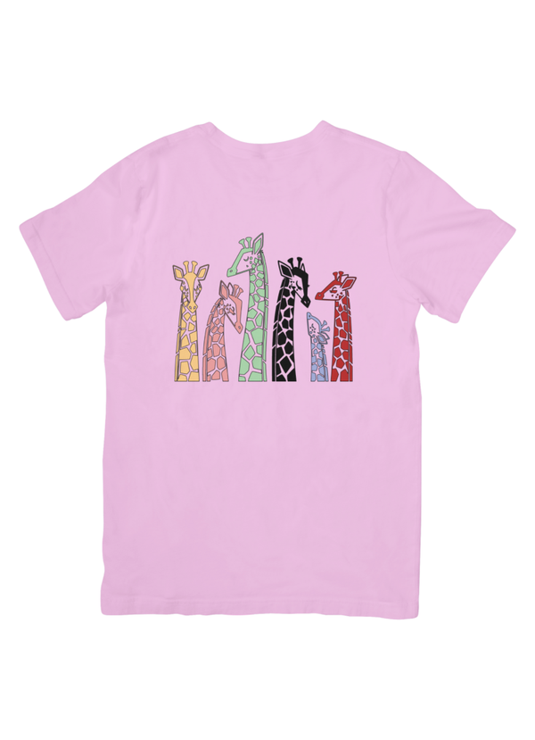 Kids Giraffe Family T-Shirt