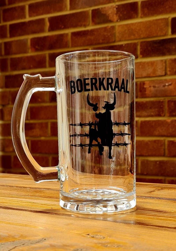Boerkraal Single Beer Glass - Sublimation