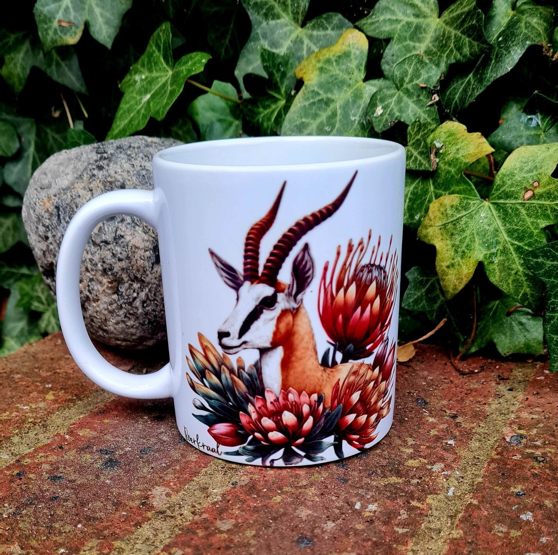 Springbok Protea Coffee Mug 340ml