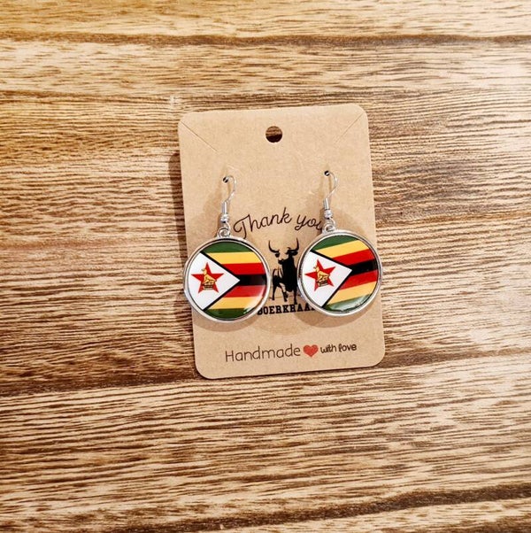 Zim Flag Earrings