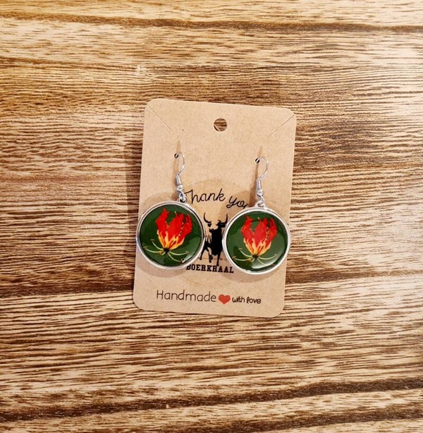 Flame Lily-Earrings