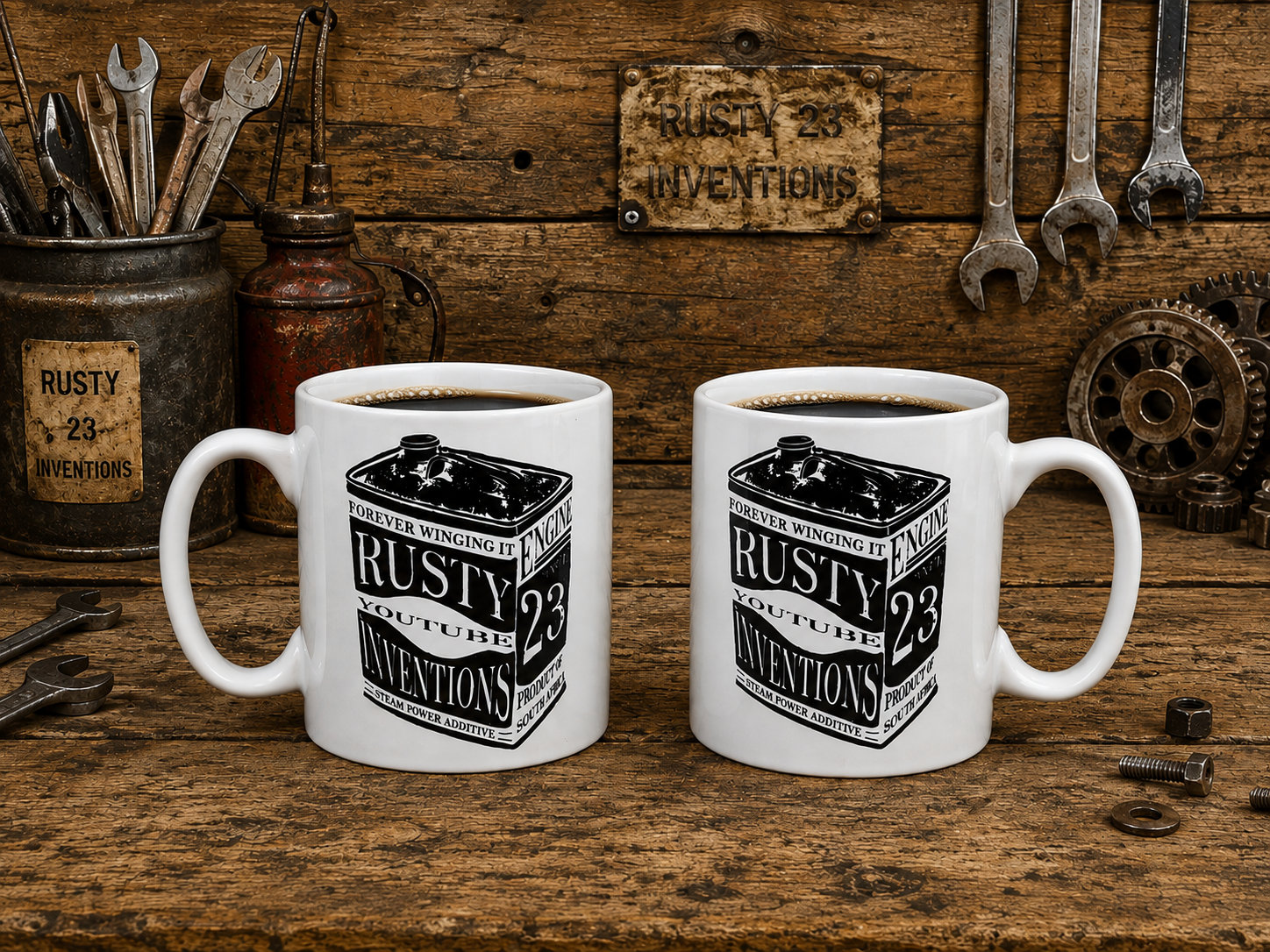 Rusty Inventions Coffee Mug 340ml