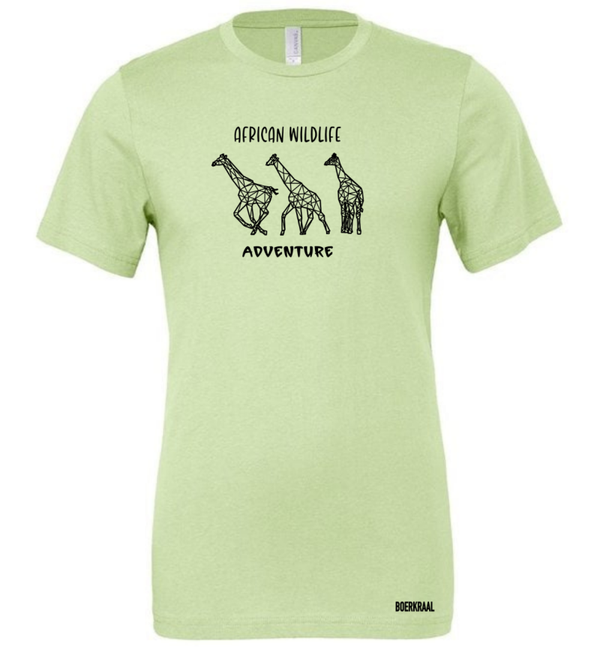Africa Wildlife Giraffe Adventure T-shirt