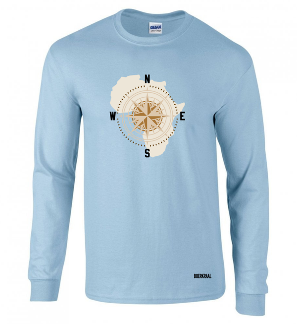 Africa Compass Long Sleeve T-Shirt