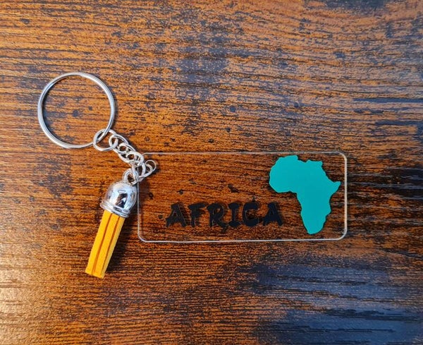 Africa Keyring