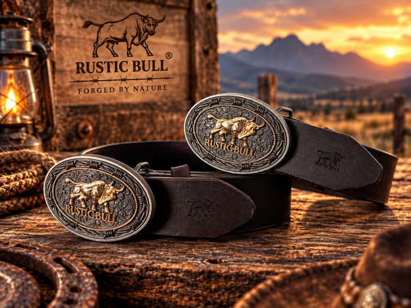Rustic Bull Leather Belt