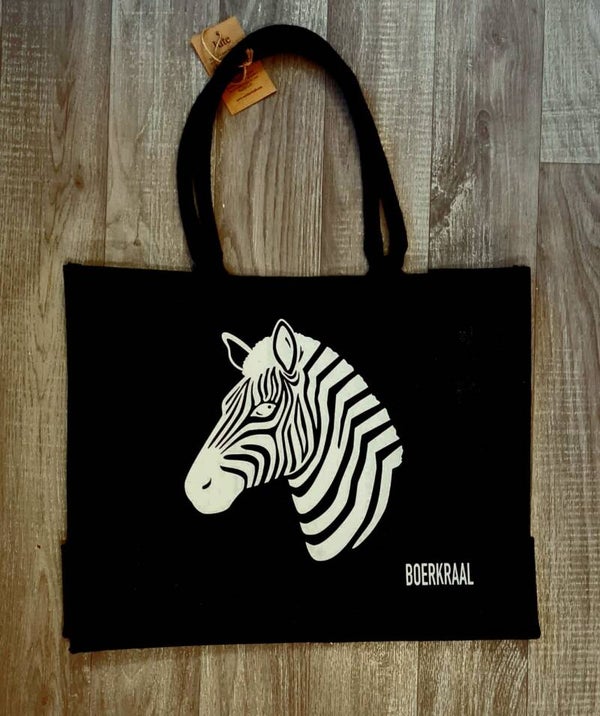 Zebra - Westford Mill Jute Classic Shopper Bag