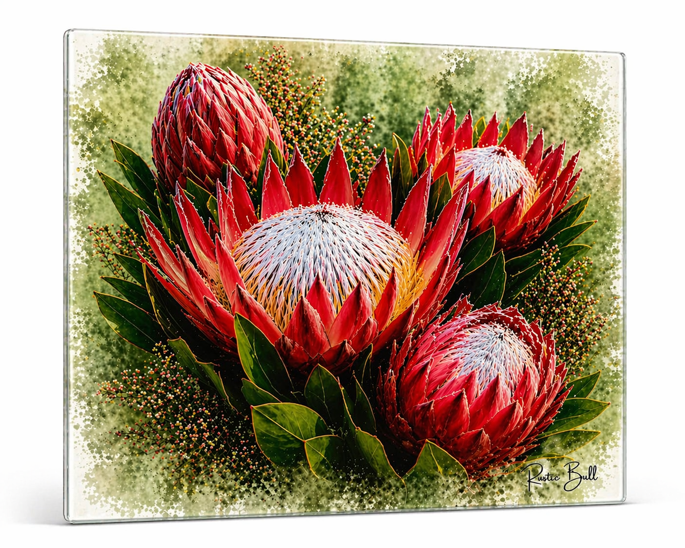 Protea Glass Cutting board