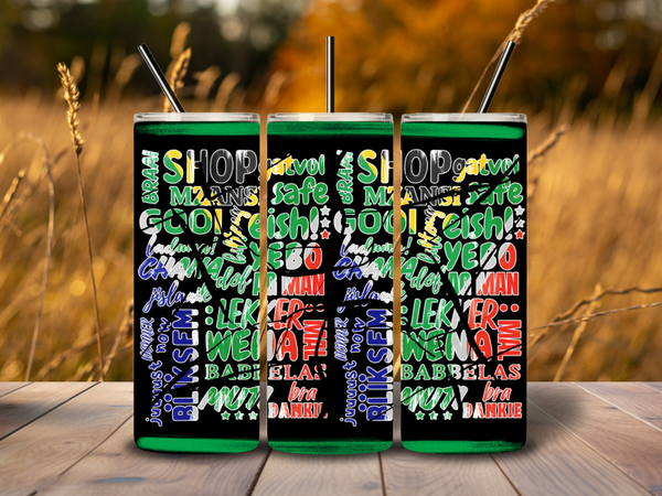 SA Flag Tumbler 600ml
