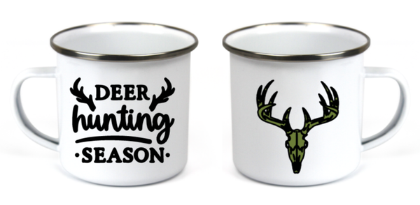 Hunting 5 -  Enamel Mug 340ml