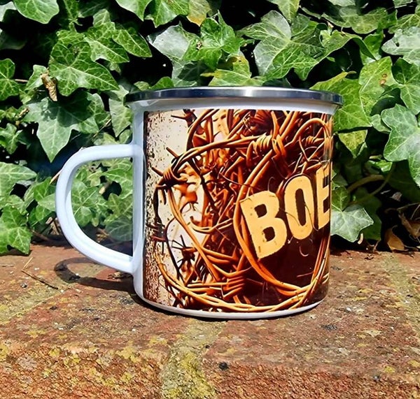 Blik Bekers 6/ Enamel Mug 340ml