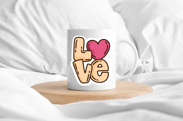 Love Heart Mug 340ml