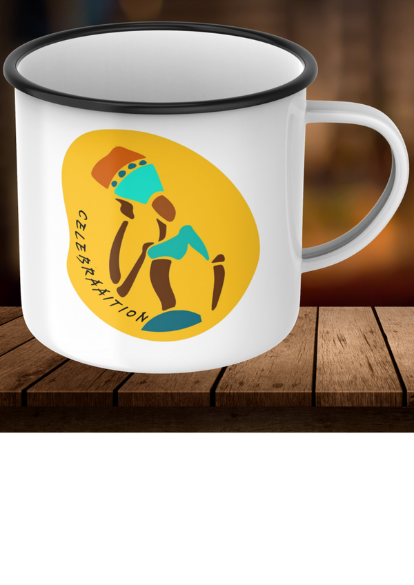 CeleBRAAItion Enamel Mug 340ml
