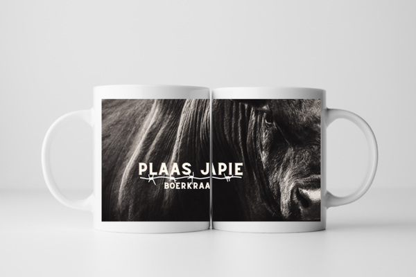 PlaasJapie Brahman Coffee Mug 340ml