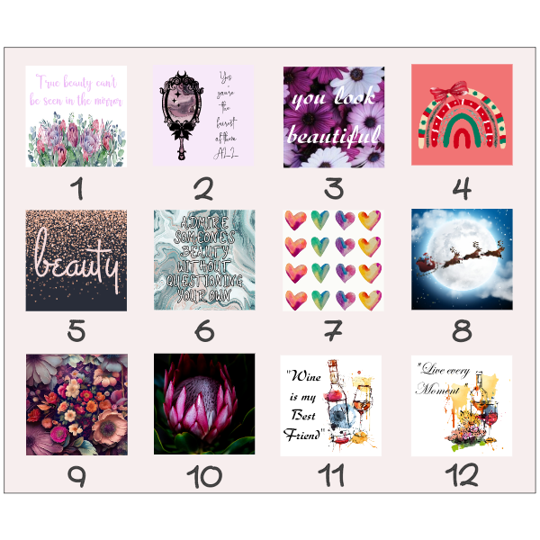 Christmas Ladies Mirror Gift