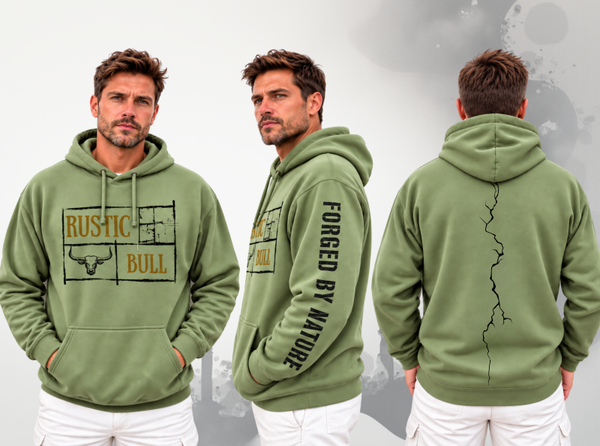 Rustic Bull Hoodie