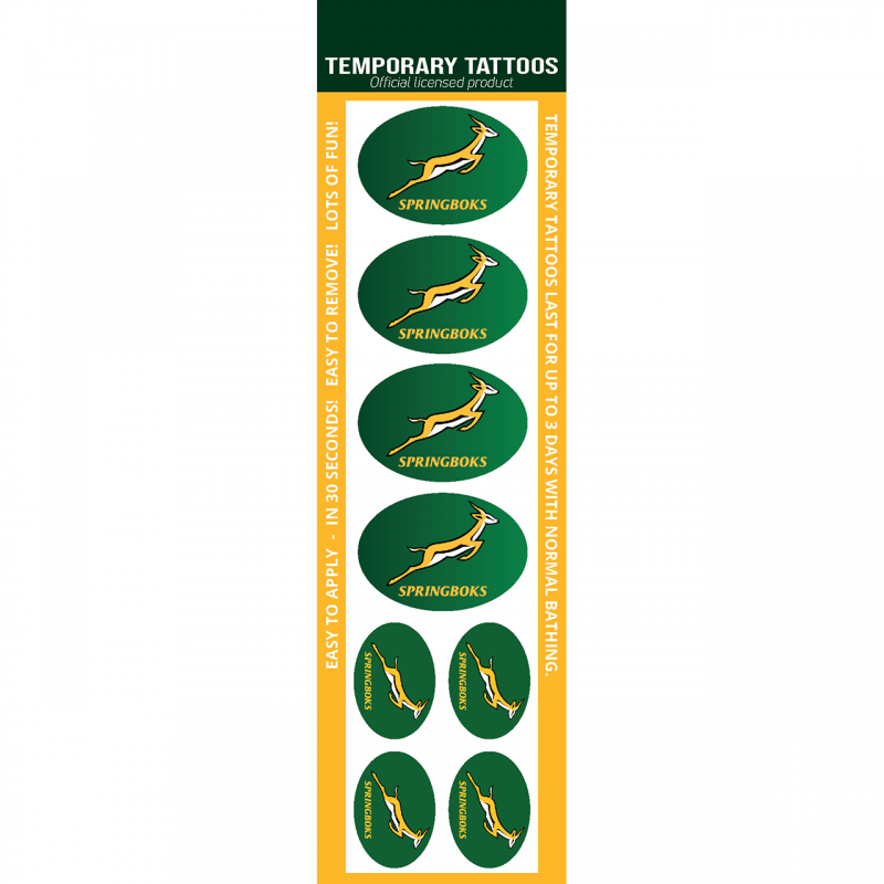 Springbok Rugby Tattoos