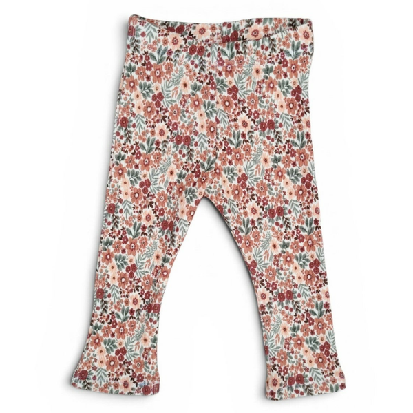 Legging Rib Bloemetjes